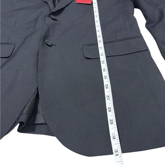 NWT Men's Bocaccio Black Pin Strip 2 Piece. Size 38R - Picture 9 of 9